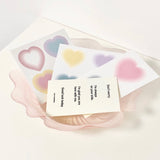 プランプリーハートステッカーパック/plumpily heart sticker pack