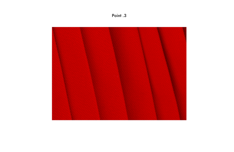 Handle canvas pleats BAG - Red (6613757263990)