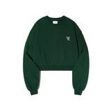 VZプリンティングクロップドスウェットシャツ / VZ Printing Crop Sweat Shirts Green　