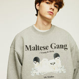 マルチーズギャングスウェットシャツ/Maltese gang sweatshirts