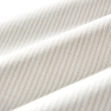 リネンビックオーバーシャツ/Linen Big Overfit Crayon Stripe Shirt S81 Light Beige