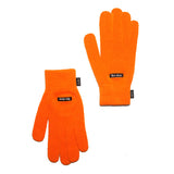 Basic knitted gloves - Orange (4622105247862)