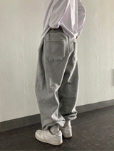 サイドタックジョガーパンツ/[기모] Side tuck jogger pants (5color)