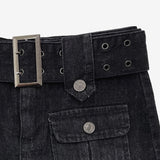 タイリーポケットベルトスカート/Tirry Pocket Belt Skirt