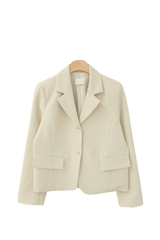 アンティークスプリングカラーゲストショートジャケット / Antique Spring Collar Guest Short Jacket (3 colors)