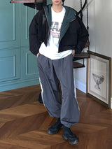 ボーイジッパーカラーリングトランスパンツ / Boy Zipper Coloring Trans Pants (3color)