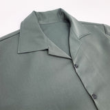 ツータック ベルト ジャンプスーツ / RO Two-Tuck Belted Jumpsuit (4 colors)