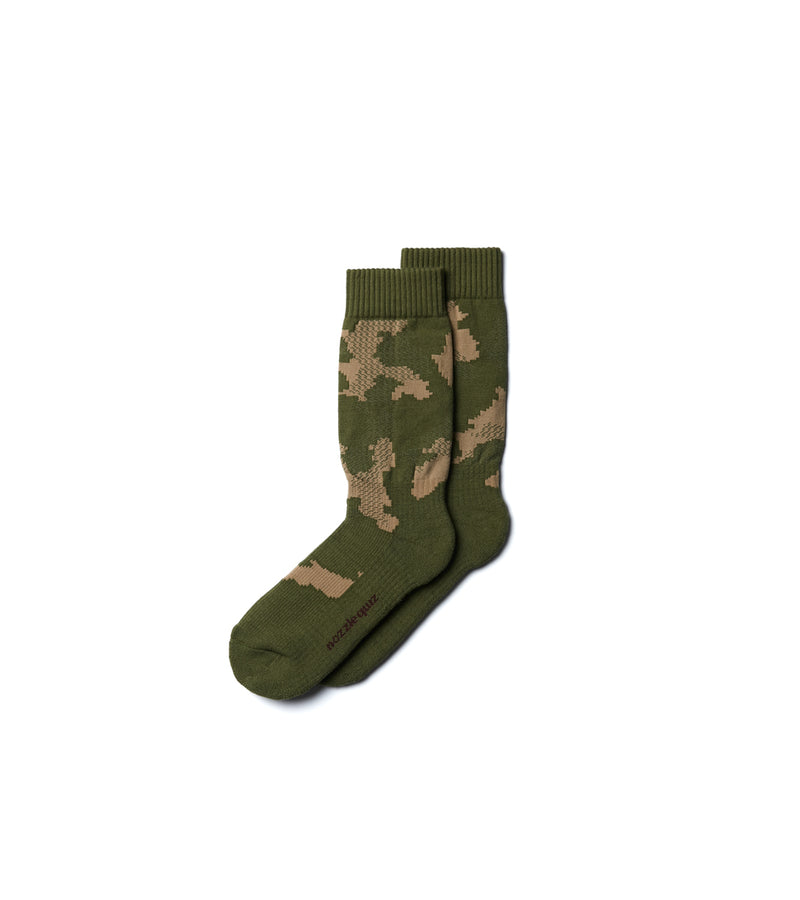 Digit No. Jacquard casual socks (4pair in)