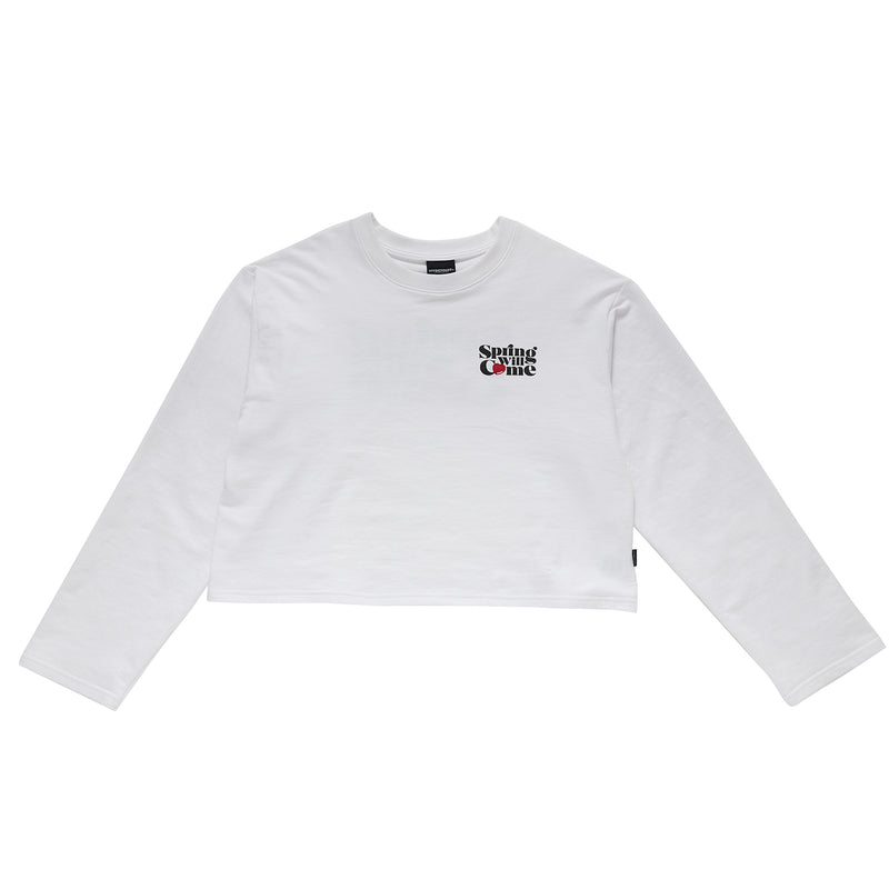 FIGMENT BOXY CROPPED TEE-WHITE (6541865287798)