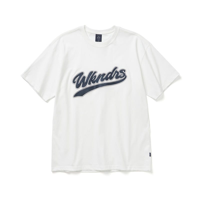 ベースボールスクリプトTシャツ / BASEBALL SCRIPT T-SHIRT (WHITE ...