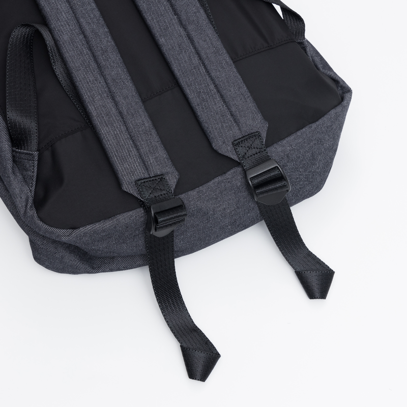 ノティド バッグパック / Knotted Backpack (Denim-Black)