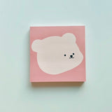 Pink bear memo (100 sheet) (6695825834102)
