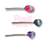 LOVE Skull_hair pin