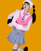 コットンキャンディベスト / cotton candy vest (4color)