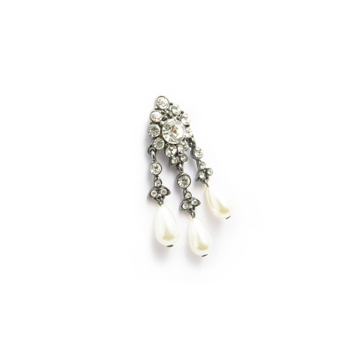 pearl tears earrings (6565947408502)