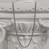クラシック チェーン ネックレス / [BLESSEDBULLET]classic chain necklace_silver/gold/vintage silver/black silver