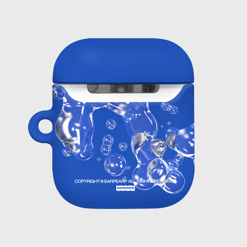 BUBBLE TYPO-BLUE(AIR PODS-HARD) (6613158232182)