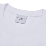 スクリプトロゴプリンティングショートスリーブTシャツ / SCRIPT LOGO PRINTING SHORT SLEEVE T-SHIRT WHITE