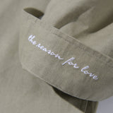 レイラスタンダードステッチリネンシャツ/Layla The reason for love Standard Stitch Linen Shirt S74 Olive