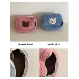 muffin&brownie fluffy ♥ mini pouch (6679419977846)