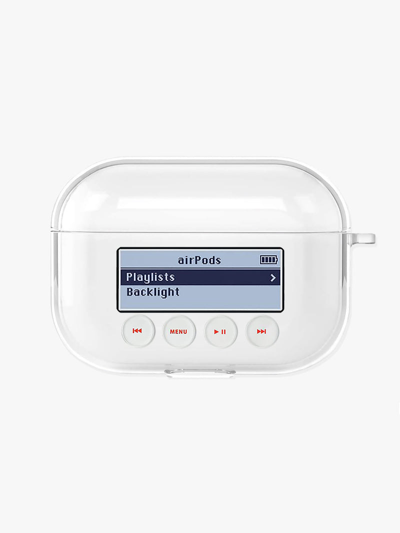My Classic Airpods Case -Clear (for 1,2,3 Pro) (6685219750006)