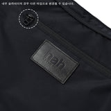 [After Pray Edition] Crescent Coated Hobo Bag (Black)