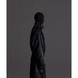 サテンナイロンレイヤードジャケット / DP-077 ( satin nylon layard jacket black )
