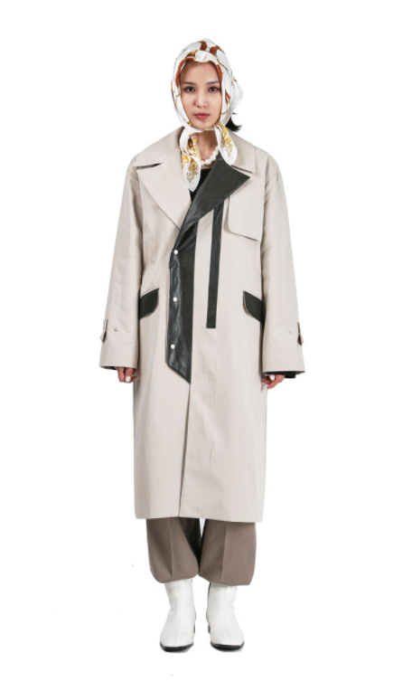 Leather pointed single coat(Copy) (6539908513910)