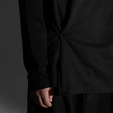 ドレーピングシャツ / DP-072 ( draping shirts black )