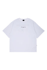 キーボードオーバーフィットTシャツ / White Keyboard Overfit T-shirt