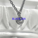 バレット バック ネックレス / Bullet Back Necklace_black