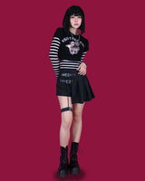 ガーターリングスカート / garter ring black skirt (underpants)