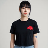 クローバークロップTシャツ / Clover crop T-shirt_BNTHURS31UZ1