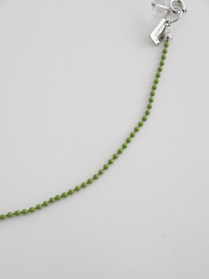 green ball necklace (6547815104630)