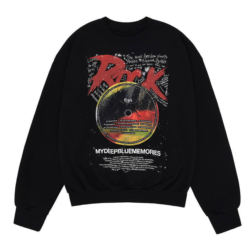 ロックアンドmdbmスウェット / Rock and mdbm Sweatshirt Black