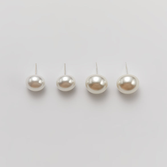 パンプキンパールピアス/pumpkin pearl earring