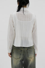 プリングブラウス / Pring blouse (2color)