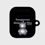 LITTLE FIRE STEEL COVY-BLACK(AIR PODS-HARD) (6613161214070)