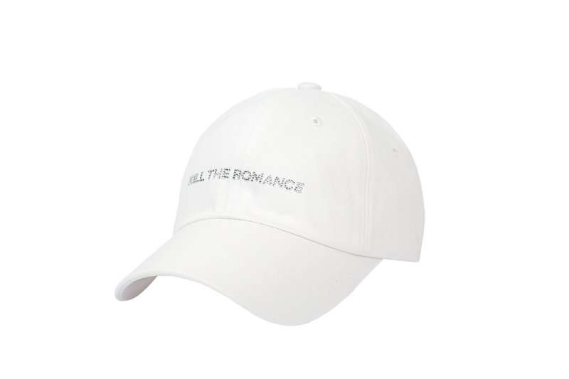 キルザロマンスキュービックキャップ/KILL THE ROMANCE CUBIC WHITE CAP