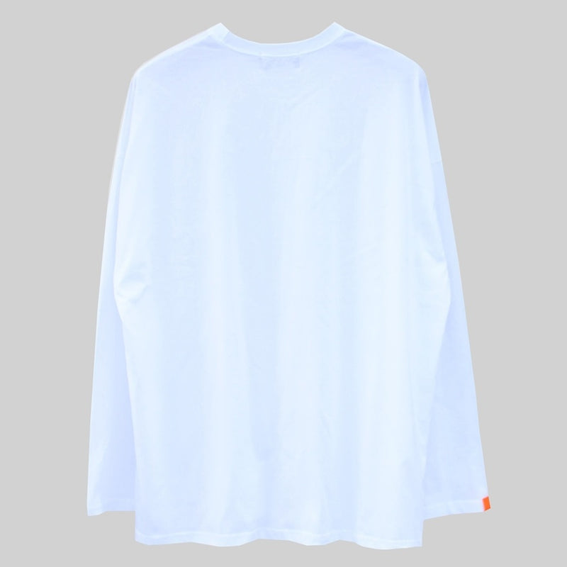 reflect slogan oversize long sleeve (white) (6640230269046)
