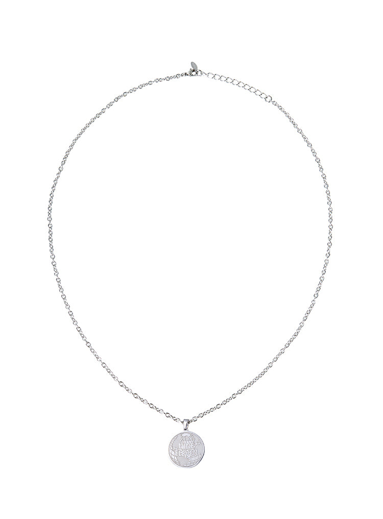 Mini globe necklace (4622116028534)