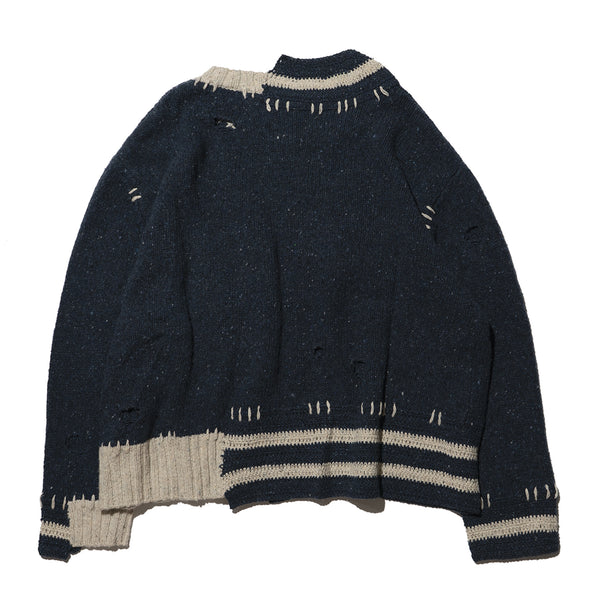 boro knit sweater