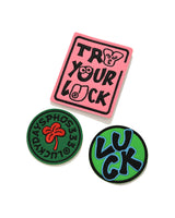 Lucky Charms LUCK Wappen Badge B/Green Black (4623091990646)