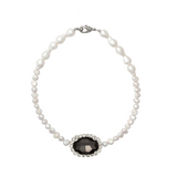 ビックジェムパールネックレス/Big gem pearl necklace