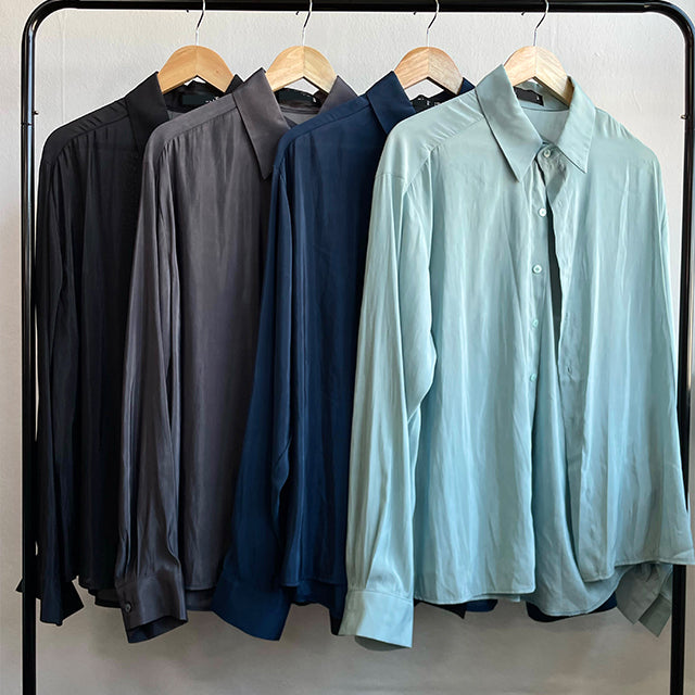 ディアクーリング シルクシャツ/Dear Cooling Silk Shirt(4color)