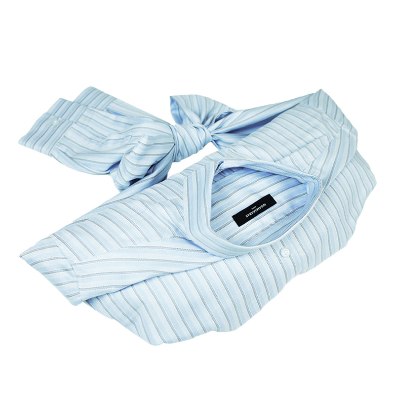 ストライプシャツバッグ / Striped Shirt Bag
