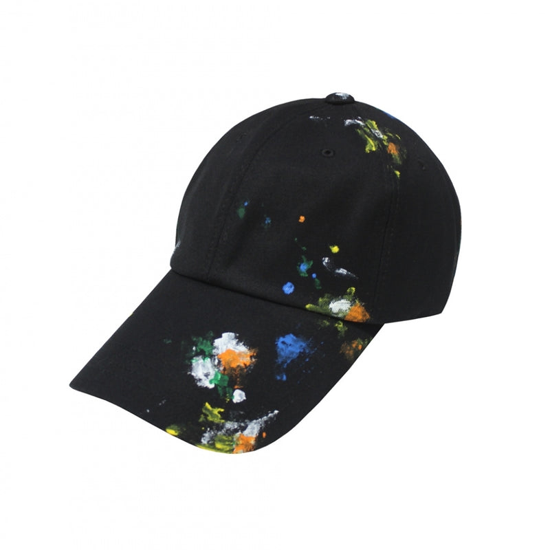 painting overfit cap (black) (6642380931190)