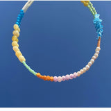 カラージェムストーンネックレス / color gemstone necklace