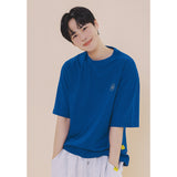 HOLYNUMBER7 X CHOI BYUNGCHAN CHICK GRAPHICS T-SHIRT_BLUE