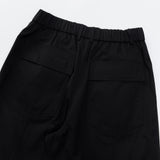 パイピングピンタックパンツ / Piping Pin-Tuck Pants (Black)